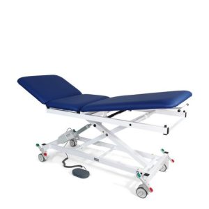126622-dewert-behandlungsliege-dx1-1050e.jpg Dewert Serie DX1 - Untersuchungsliege 1050E Gestell graualuminium (RAL 9007) | 64 - 701 stone blue