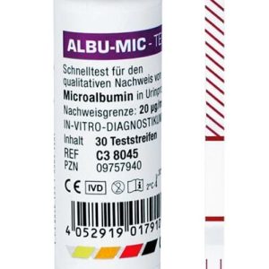 Cleartest Albu - Mic Nierenfunktions - Teststreifen