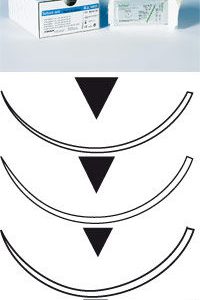 B. Braun Nahtmaterial Dafilon® (6 Nadel-Faden-Kombinationen im Set)