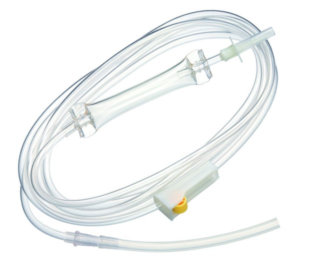 B. Braun Überleitsystem mit Einstechdorn Ecospike®