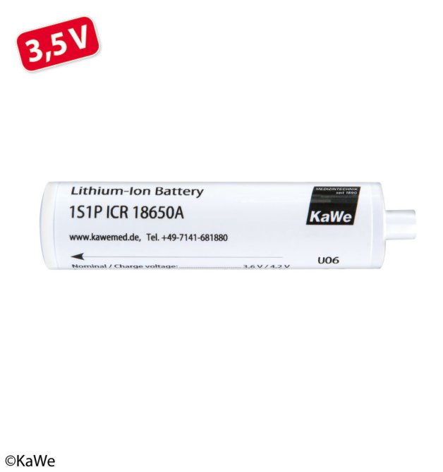 Lithiumionen-Akku 3,5 V für KaWe Ladegriff F.O. LED