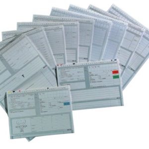 Med+Org ALPHAnorm Karteitaschen