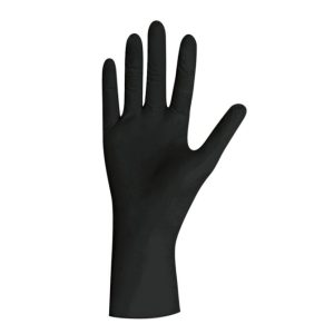 Unigloves Pearl ColorLine Nitril - Handschuhe S 6 - 7 | black