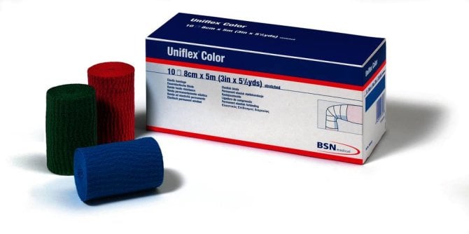 essity Universalbinde Uniflex® color 6.0 cm | blau