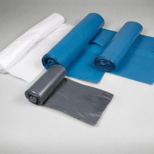 Abfallbeutel, rot, 120 l, 700 x 1100 mm, 10 x 25 Stück