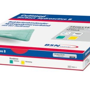 essity Hydropolymerverband mit Geld - Haftrand Cutimed® Sorbact® Hydroactive B