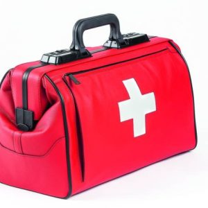 Rusticana Cross Arzttasche mit 1 Vortasche | rot