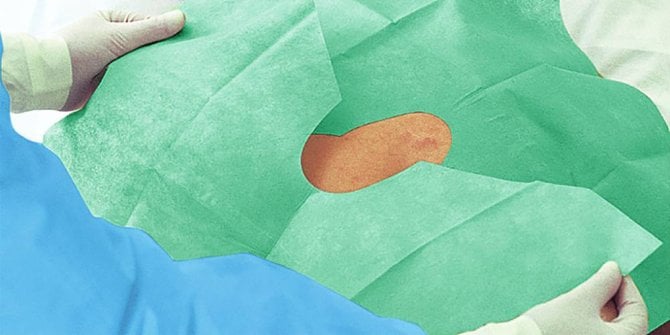 Hartmann Lochtücher Foliodrape® Protect 2 - lagig