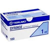 121365.jpg Terumo 3 - teilige zentrische Spritze mit Luer/ Luer - Lock - Ansatz