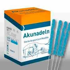 Wandrey Akupunkturnadel mit Kunststoffgriff