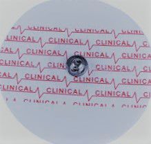Diagramm Halbach EKG Festgel Elektroden Clinical S55