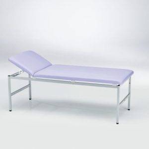 SCHMITZ varimed® EKG - Untersuchungsliege mit classic Polster Gestell RAL 9006 | weiß