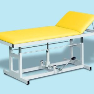 AGA XXL - Liege elektrisch Gestell reinweiß RAL9010 | türkis