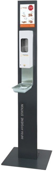Infratronic Solutions Hygiene Station mit Standfuß