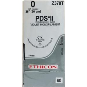 124305.jpg Ethicon Nahtmaterial PDS II violett