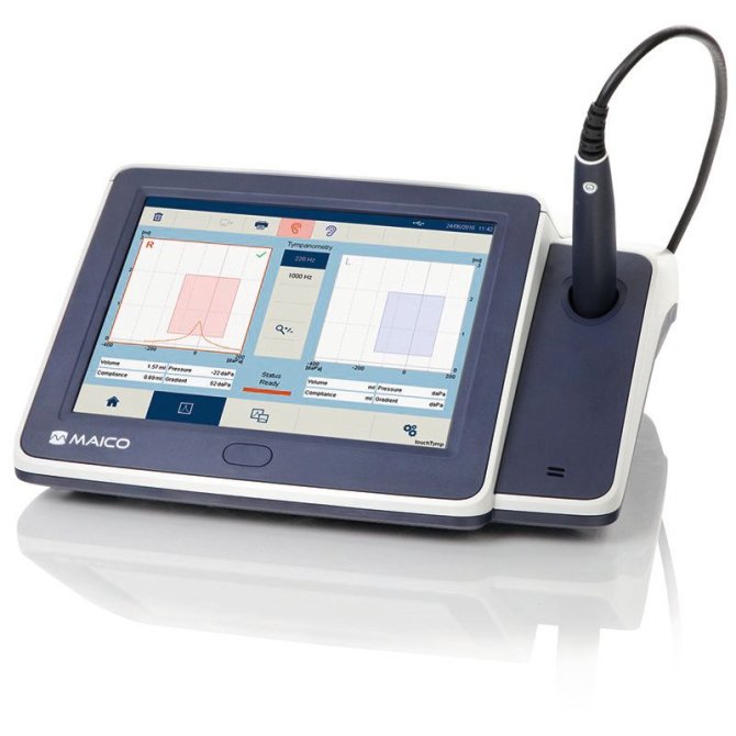 Diatec MAICO touchTymp MI 24 Tympanometer