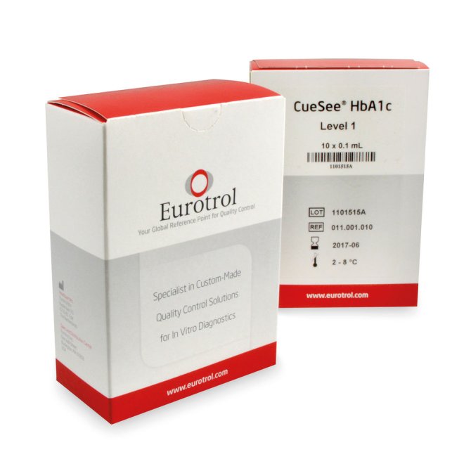 Hitado Kontrolllösung für das HemoCue® HbA1c 501 System (Level 1 - 3)