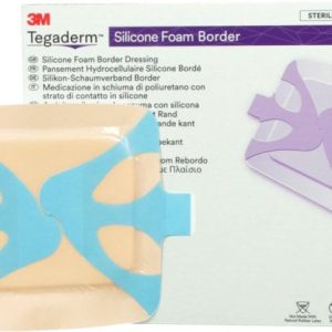 3M™ Tegaderm™ Silicone Foam Border 5,0 x 5,0 cm | quadratisch