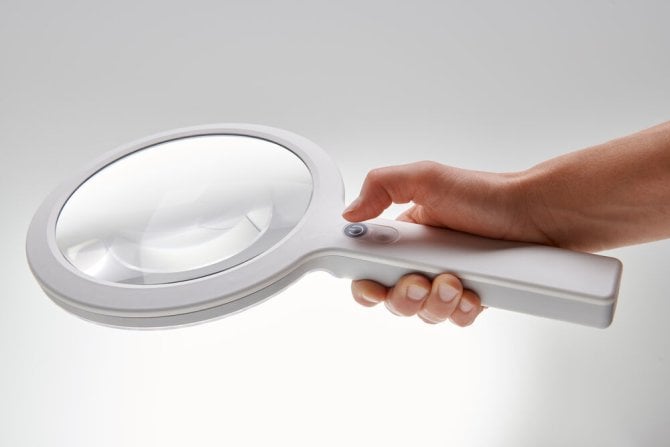 Derungs Lupenleuchte OPTICLUX Hand