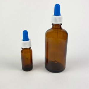 127644.jpg Hecht Tropfflasche aus Braunglas