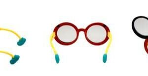 Trusetal Mattglasokkluderbrille groß