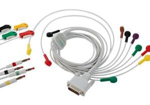 AMEDTEC CardioPart 12 Patientenkabel 10-adrig Klammer IEC Länge 1,53 m