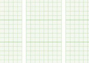 Diagramm Halbach Registrierpapier für Bosch EKG503A/E