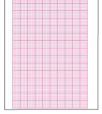 Diagramm Halbach Registrierpapier für Fukuda Denshi