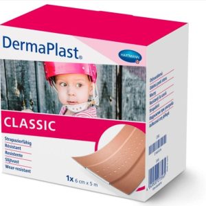 Hartmann DermaPlast® Wundpflaster classic | 6 cm x 5 m