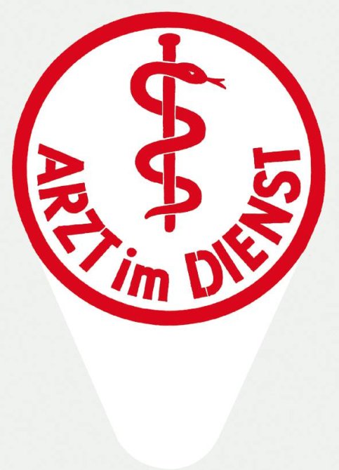 Vakuum - Technik Auto - Haftplakette