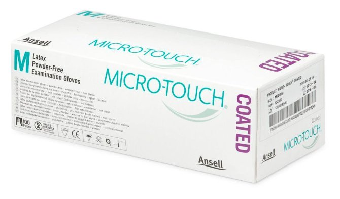 Ansell Latex - Untersuchungshandschuhe Micro Touch Coated
