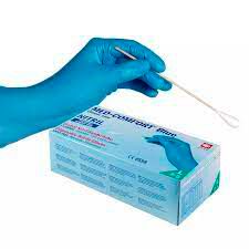 AMPri Blue Comfort puderfreie Nitril-Untersuchungshandschuhe