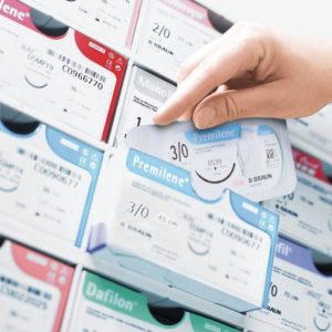 B.Braun Nahtmaterial PremiCron® DS 12, 45 cm | 4 - 0, metric 1.5