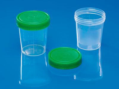 Urinbecher ohne Schraubdeckel