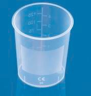 Urinbecher ohne Schnappdeckel