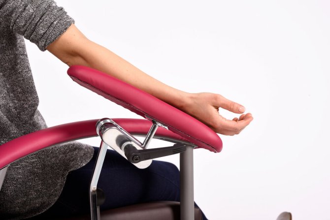 Greiner Armauflage zu sita Variationsliege