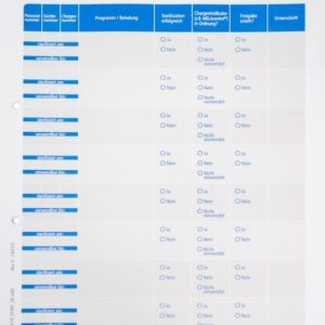 MELAG MELAdoc® - Dokumentationsblätter