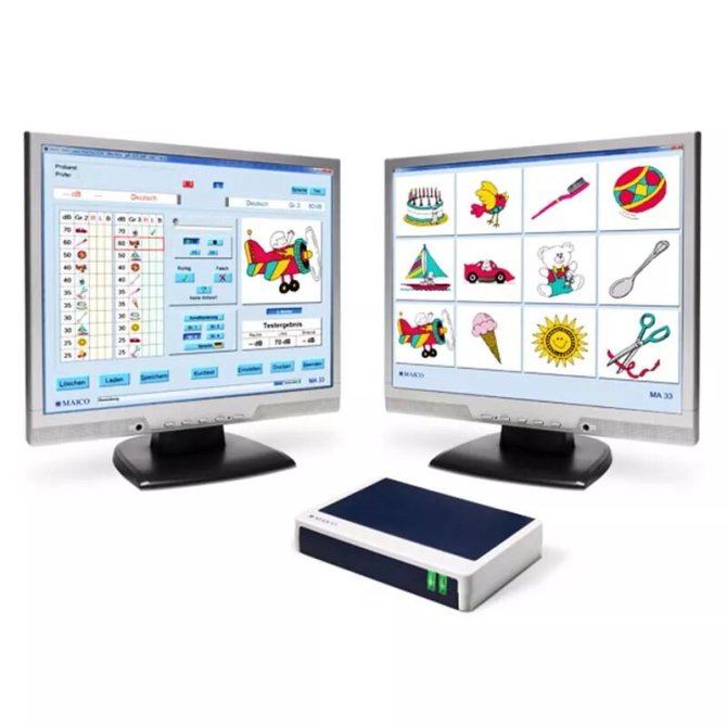 Diatec Piloten-Hörtest Modul zu MAICO MA 33